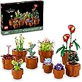 LEGO Icons Tiny Plants Building Set, Cactus Décor Gift Idea for Flower-Lovers, Carnivorous, Tropical and Arid Flora, Build an