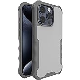 Smartish® iPhone 15 Pro Protective Magnetic Case - Gripzilla Compatible with MagSafe [Rugged + Tough] Heavy Duty Grip Armored