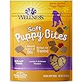 Wellness Soft Puppy Bites Healthy Grain-Free Treats for Training, Dog Treats with Real Meat and DHA, No Artificial Flavors (L