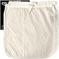 (2-Pack) Organic Cotton Cold Brew Coffee Bag - Designed in California - Reusable Coffee Filter with EasyOpen Drawstring Cold 