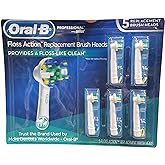 Oral B Floss Action Replacement Brush Heads, 5 Count
