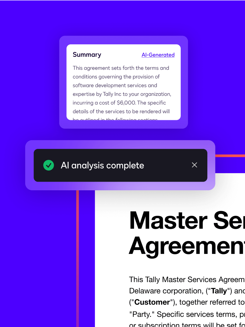 Enhance your process with agreement AI