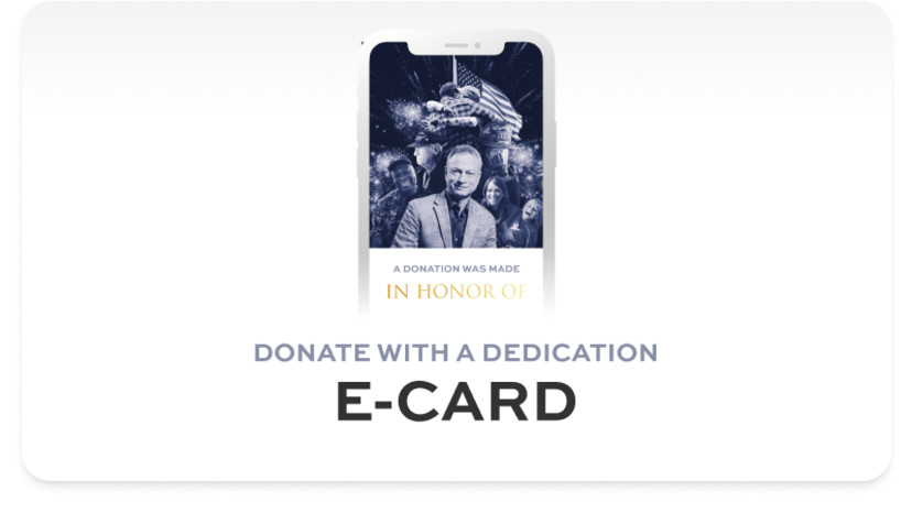 Dedicated Donation Ecard