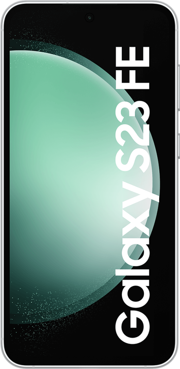 Samsung Galaxy S23 FE vooraanzicht