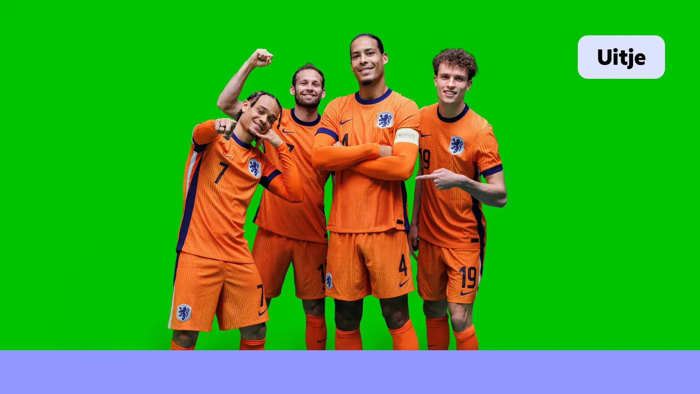 Het Nederlands voetbal elftal