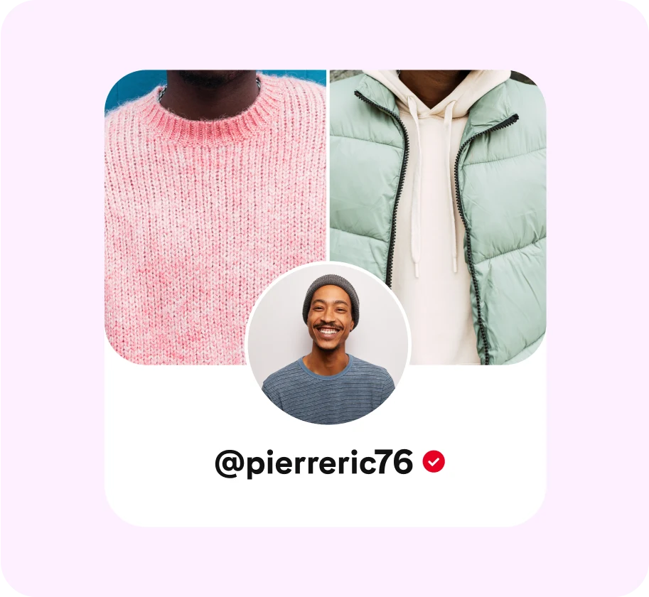 A thumbnail of a profile from a Black man who is saving clothing ideas