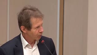 Jean-Marc Jancovici, spécialiste des questions énergétiques, à l'Assemblée nationale le 27 mai 2024