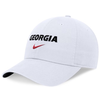 Unisex Nike White Georgia Bulldogs 2024 Sideline Club Adjustable Hat