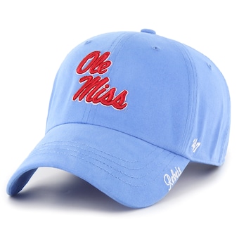 Women's '47 Powder Blue Ole Miss Rebels Miata Clean Up Adjustable Hat
