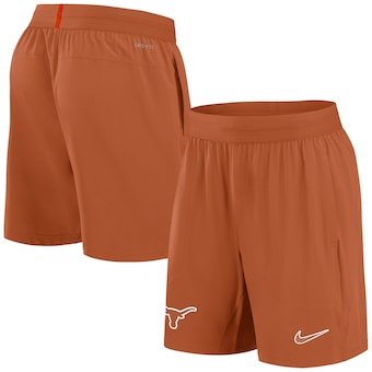 Men's Nike Texas Orange Texas Longhorns 2024 Sideline Performance Shorts