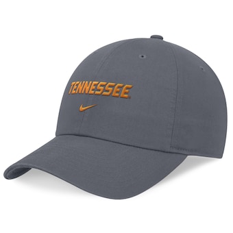 Unisex Nike Charcoal Tennessee Volunteers 2024 Sideline Club Adjustable Hat