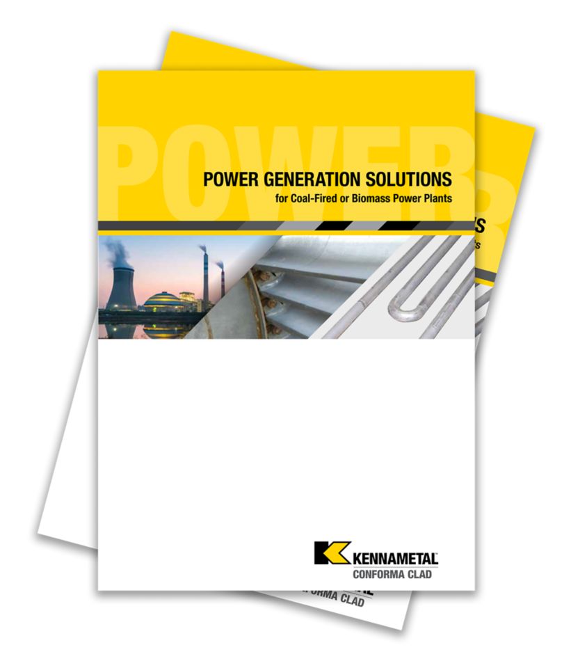 Power Generation Solutions for Coal-Fired or Biomass Power Plants Brochure Cover