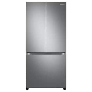 17.5 cu. ft. 3-Door French Door Smart Refrigerator in Stainless Steel, Counter Depth