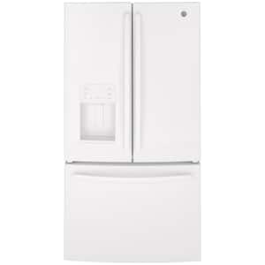 25.6 cu. ft. French Door Refrigerator in White, ENERGY STAR