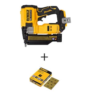 ATOMIC 20V MAX Lithium Ion Cordless 23 Gauge Pin Nailer  Tool Only  and 1 1/2 in. x 23 Gauge Pin Nails  2000 Pieces