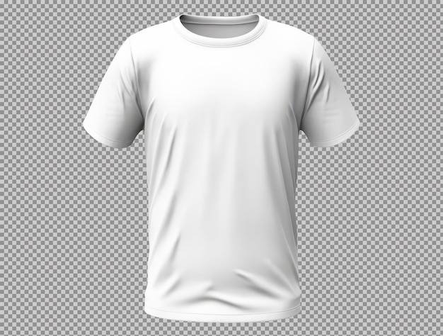 PSD gratuit t-shirt blanc sur fond transparent