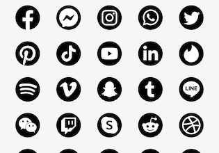 logos des médias sociaux
