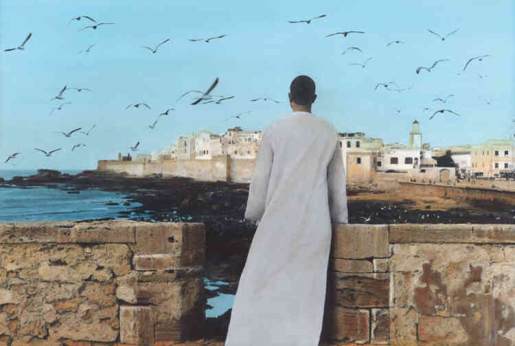 « Autoportrait, Essaouira », de Youssef Nabil, 2011.