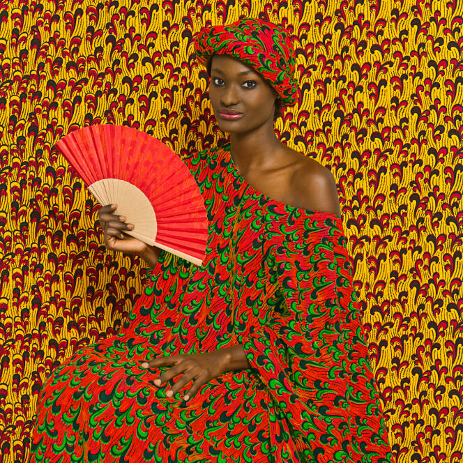 « Aminata », série « Le Studio des vanités », d’Omar Victor Diop, 2013.