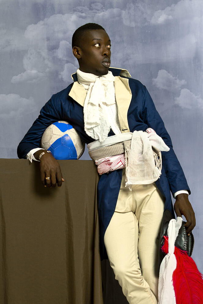 « Jean-Baptiste Belley », série « Diaspora », d’Omar Victor Diop, 2014.