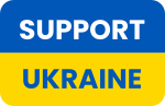 Stand with Ukraine flag