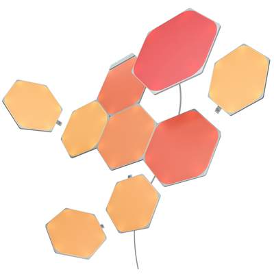 Nanoleaf Shapes Hexagons Smarter Kit - panele świetlne (9 paneli + 1 kontroler)