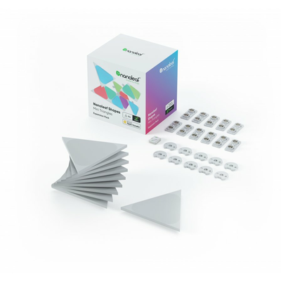 Nanoleaf Shapes Mini Triangles Expansion Pack - dodatkowe panele świetlne (10 sztuk)