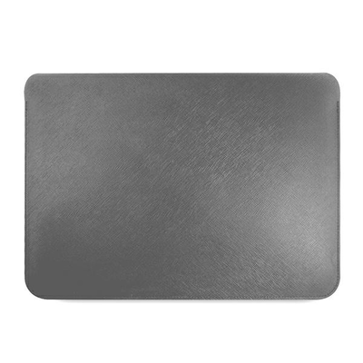 Karl Lagerfeld Saffiano Ikonik Patch Logo Sleeve Silver - etui MacBook 16&quot;