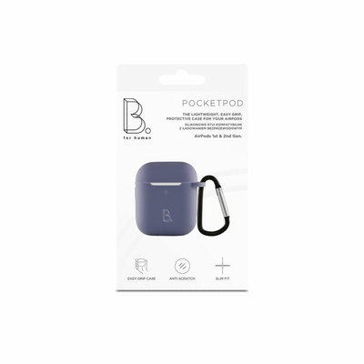 B.Safe Silicone Case Lavender - etui Airpods Gen 1/2