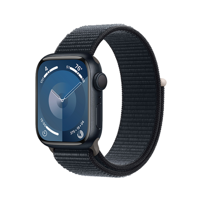 OUTLET Apple Watch Series 9 GPS 45mm Midnight Aluminium Case with Midnight Sport Loop - Produkt otwarty - rękojmia ograniczona do 1 roku