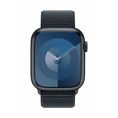 OUTLET Apple Watch Series 9 GPS 45mm Midnight Aluminium Case with Midnight Sport Loop - Produkt otwarty - rękojmia ograniczona do 1 roku