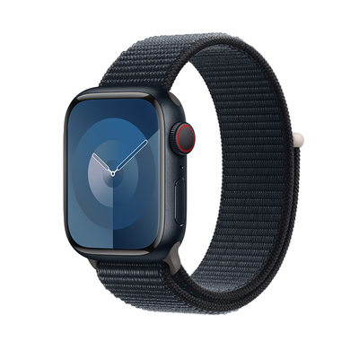 OUTLET Apple Watch Series 9 GPS + Cellular 45mm Midnight Aluminium Case with Midnight Sport Loop