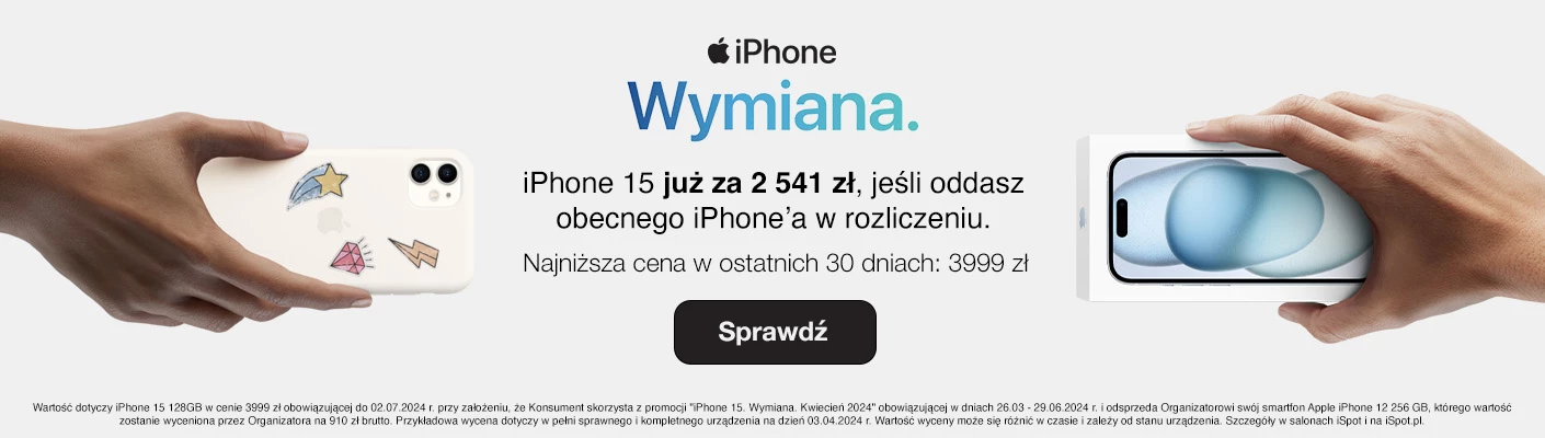 [Apple] Wymiana iPhone-iPhone 15 | Kategoria