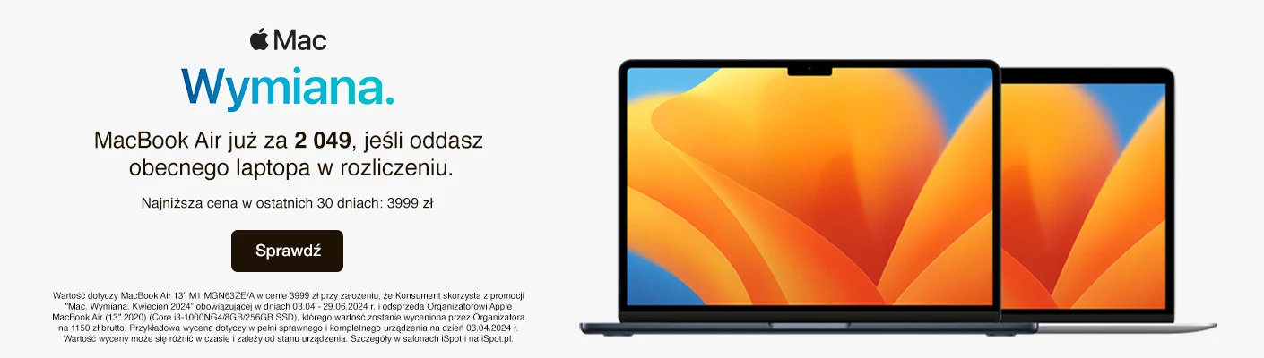 [Apple] Wymiana Mac | Kategoria