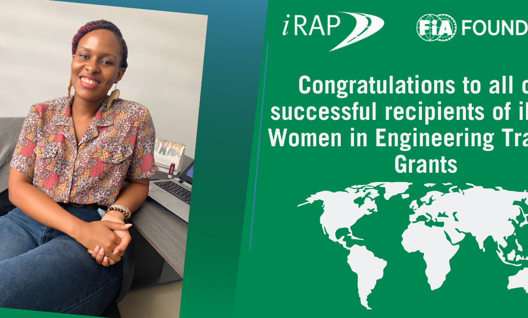 Congratulations to all our successful candidates for iRAP Women in Engineering training grants!