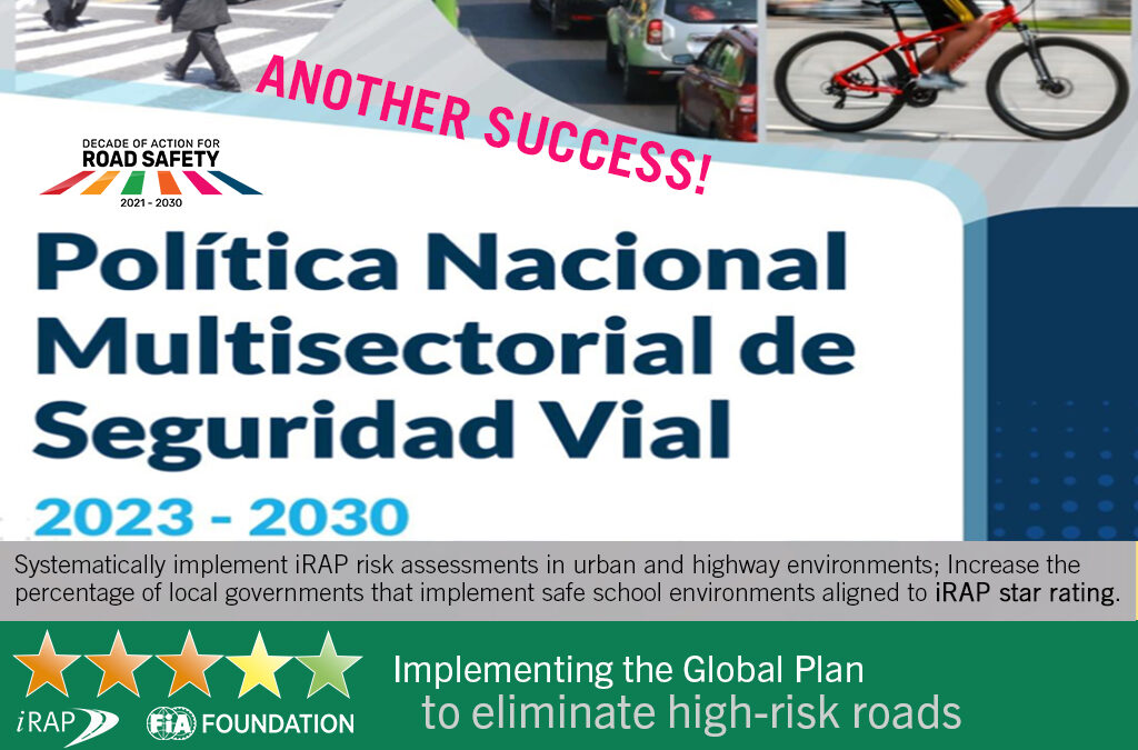 Peru’s 2030 Multisector Road Safety Strategy includes iRAP for safer journeys