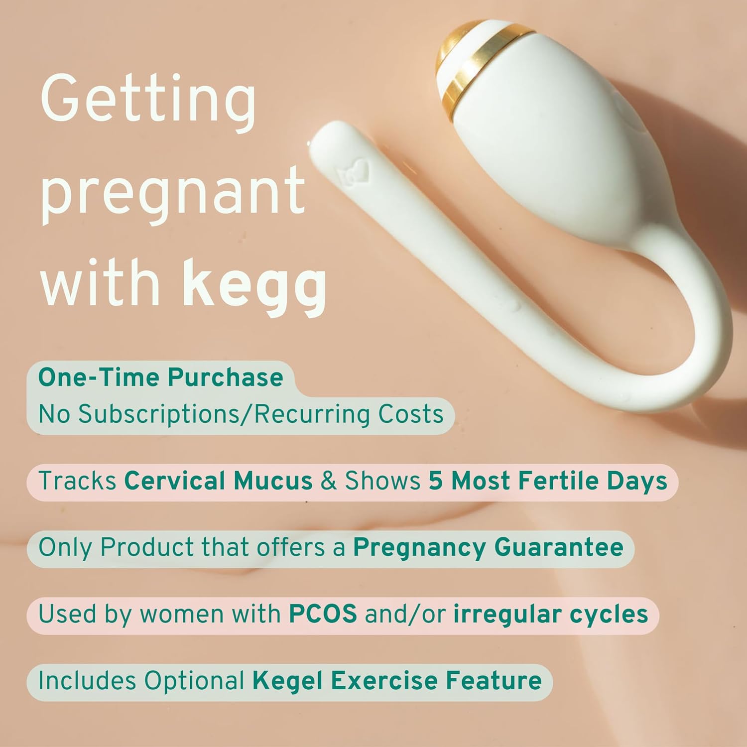 kegg fertility tracker and kegel ball