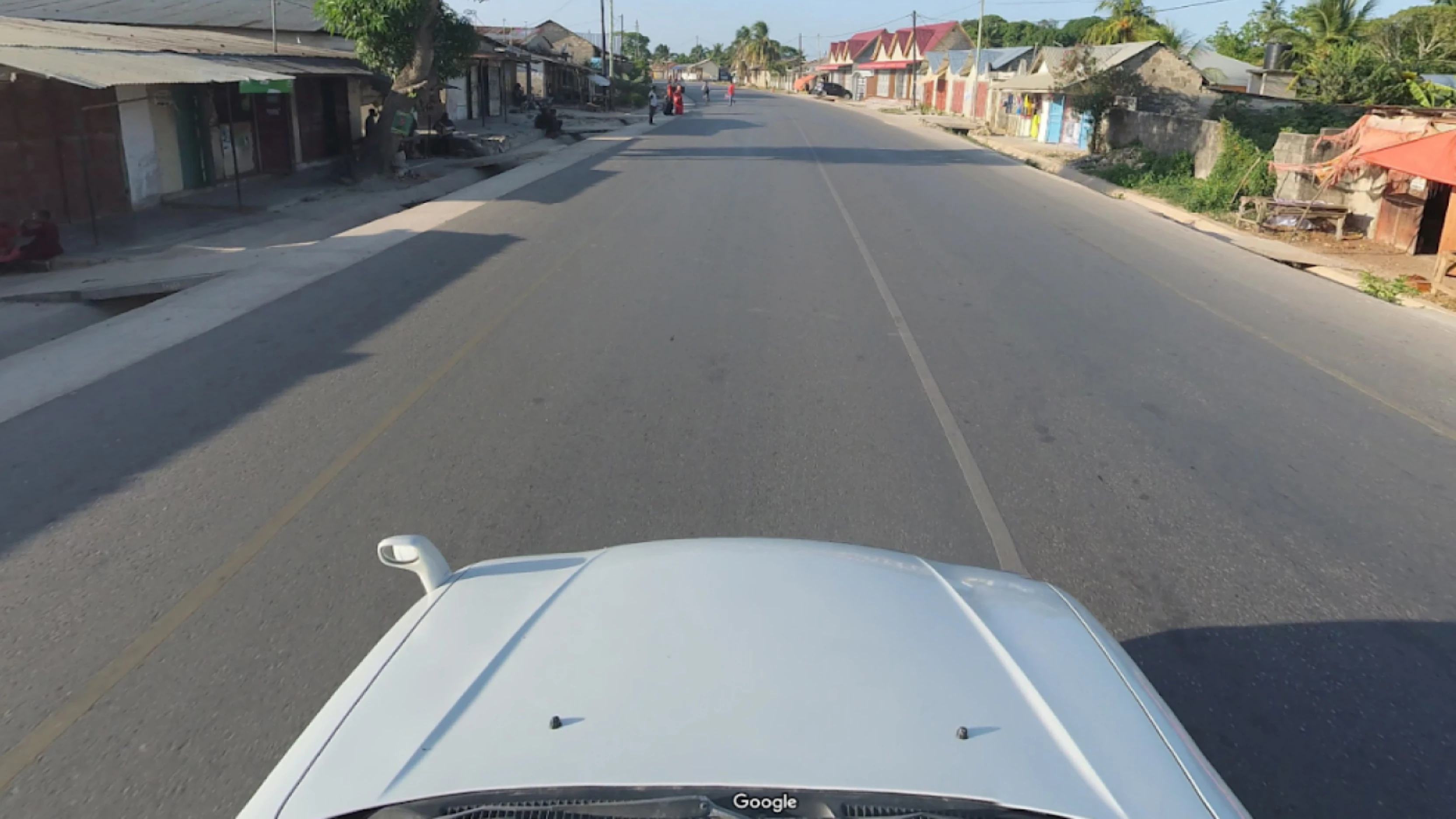 Google Street View street photo from Feberico Debetto in Zanzibar