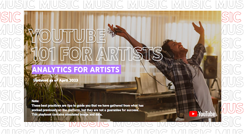 Analytics for Artists (updated a/o April 2023)