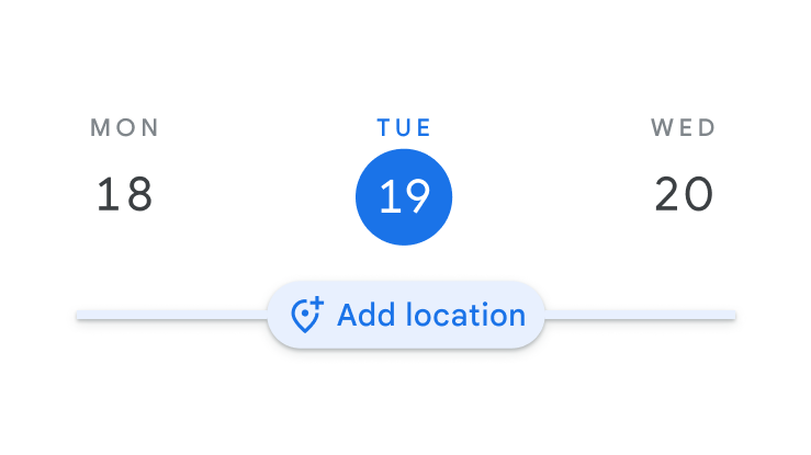 Google カレンダーに設定された毎日の業務時間や勤務場所