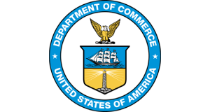 Officiële logo van het Amerikaanse Ministerie van Handel
