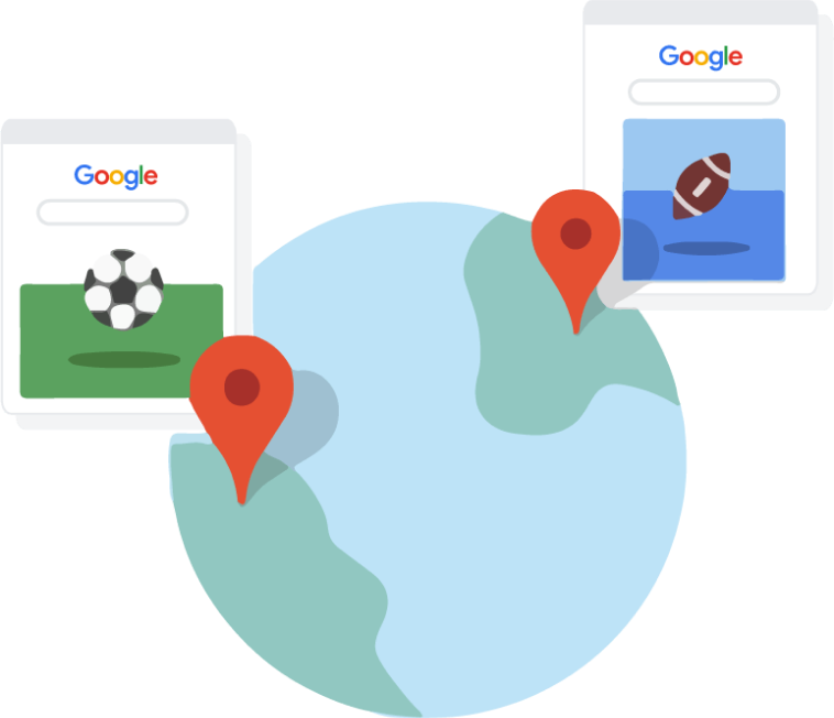 Dvije web-lokacije prikazuju nogomet i ragbi