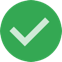 Ícone de verificação verde