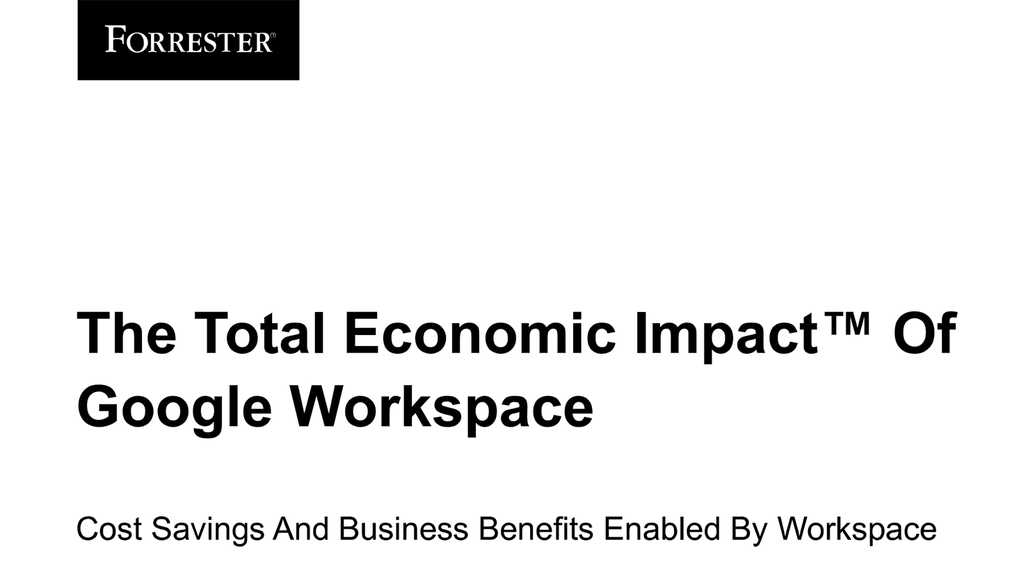 Cartão do Economic Impact™