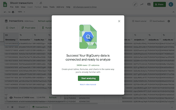 Analyze data from multiple sources, including BigQuery