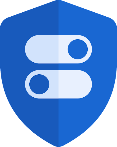 Blue Shield with Toggles