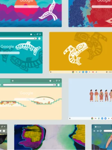 A compilation of Chrome and ChromeOS wallpapers designed by Native American artists.