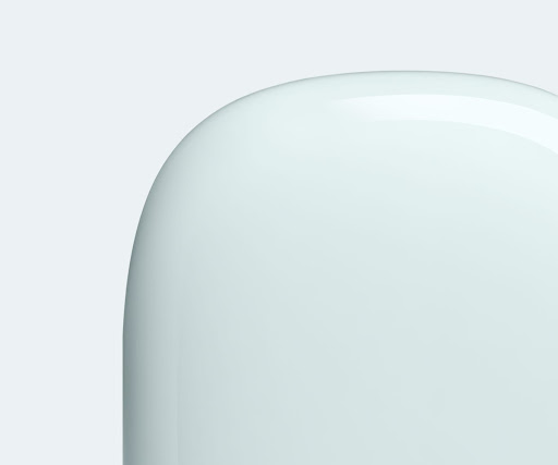 The beautiful rounded design of Nest Wifi Pro