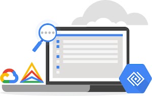 Get visibility with history of your Google Cloud and Anthos assets logo