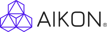 Logotipo corporativo de Aikon